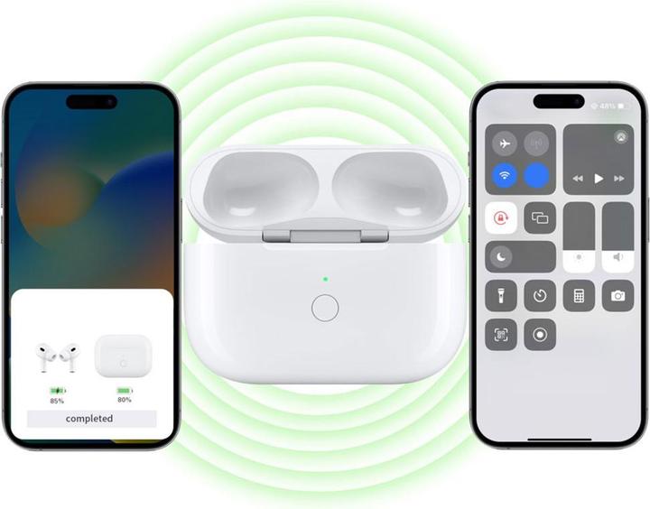 Actual product image Deltalabs Charging case for AirPods Pro / AirPods Pro 2 (Charging case cover)