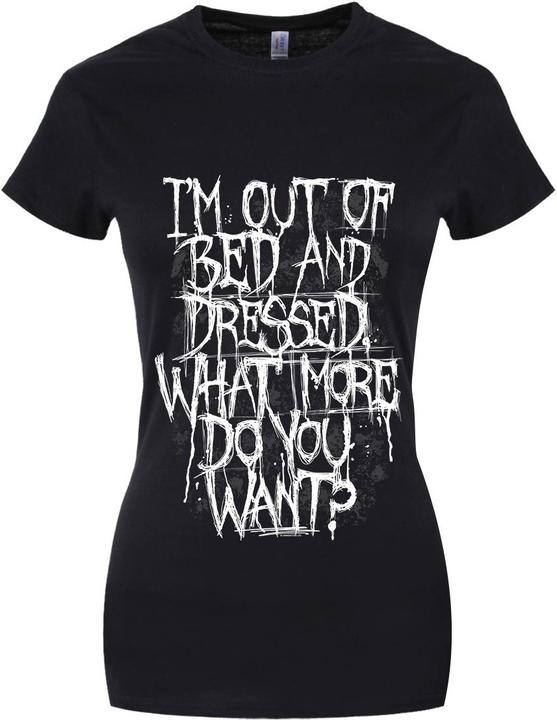 Produktbild Grindstore I'm Out Of Bed and Dressed TShirt (L)