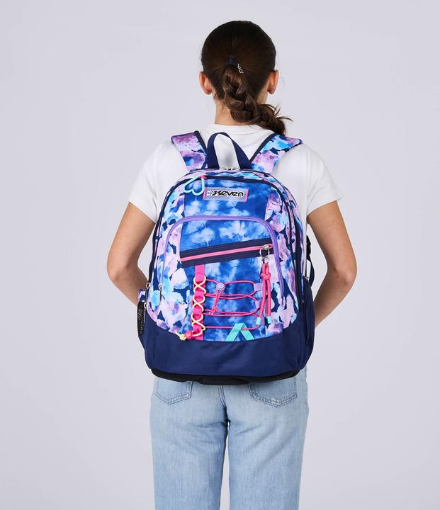 Actual product image Seven Advanced Custom Cloud School Backpack Purple (32 l)