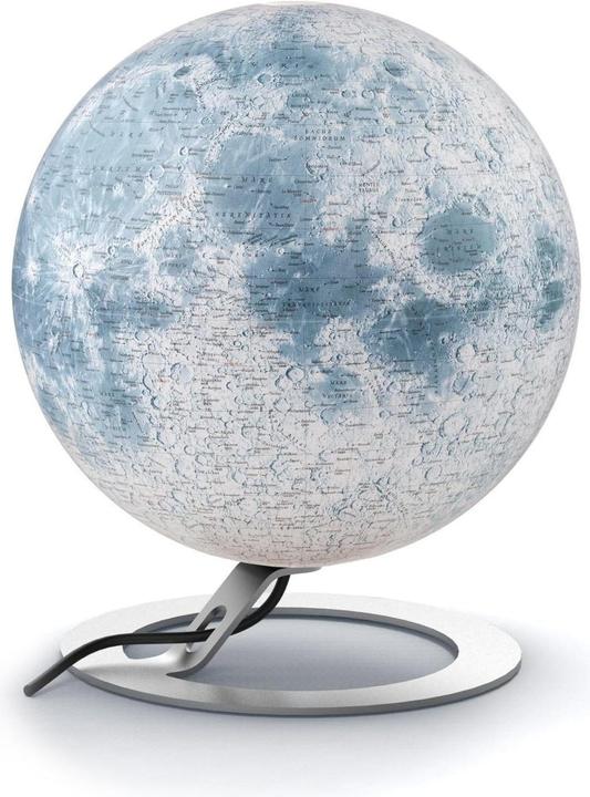 Tecnodidattica National Geographic Mars Globe with Modern Aluminum Base (30 cm)