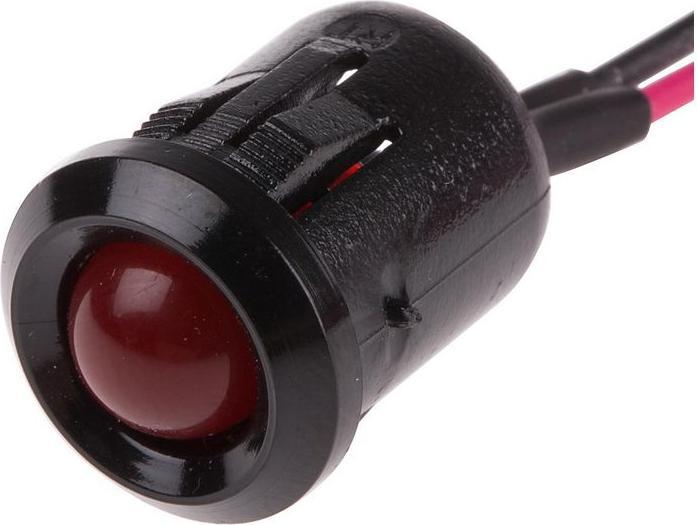 Image du produit RS PRO Indicateur panneau LED clignotante rouge