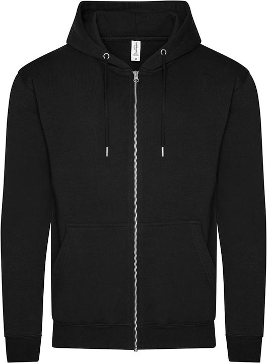 Immagine prodotto Awdis Felpa con cappuccio con zip a tutta lunghezza in cotone biologico (XXL)