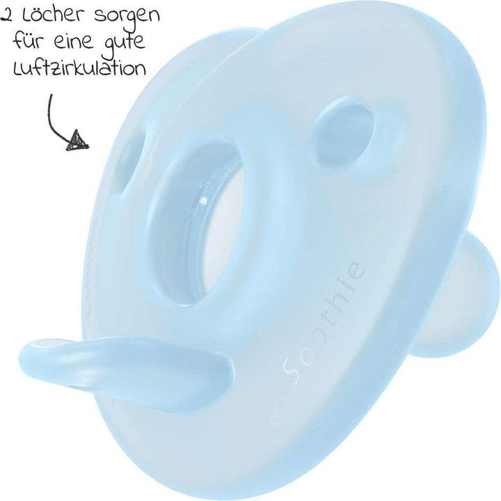 Actual product image Philips Avent Curved Soothie (2x, 0 - 6 Months)