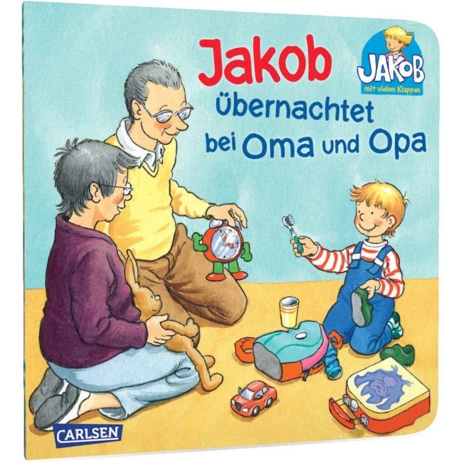 Jakob übernachtet bei Oma und Opa, Kinderbücher von Sandra Grimm