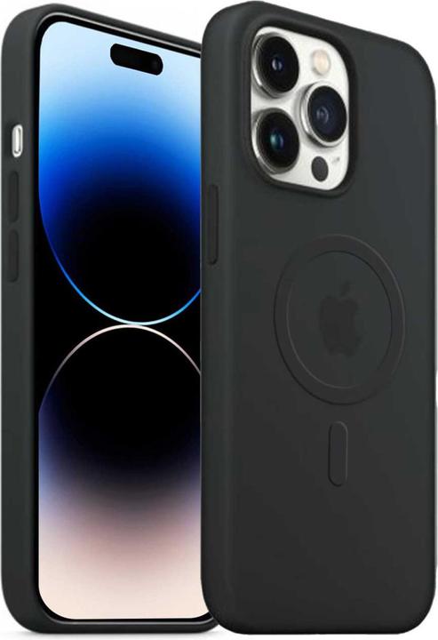 Produktbild Akashi Iphone 14 Pro Magsafe Protective Case In Black Silico (Apple iPhone 14 Pro)