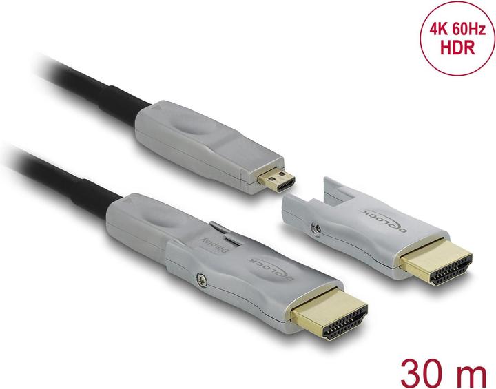 Actual product image Delock micro HDMI (Typ D) — micro HDMI (Typ D) (30 m)