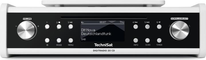 Actual product image TechniSat DigitRadio 20 CD (DAB+, FM)