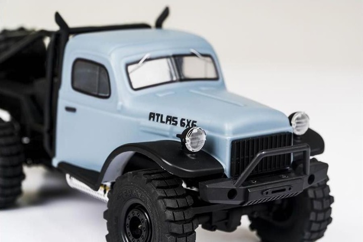 Immagine prodotto RocHobby Crawler in scala ATLAS 6x6, blu, 1:18, RTR (RTR pronto all'uso)