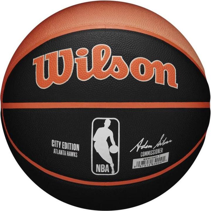 Actual product image Wilson NBA Team City Collector Atlanta Hawks Basketball