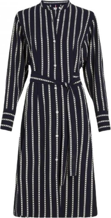 Actual product image Tommy Hilfiger Kleid mit Argyle-Streifen (40)