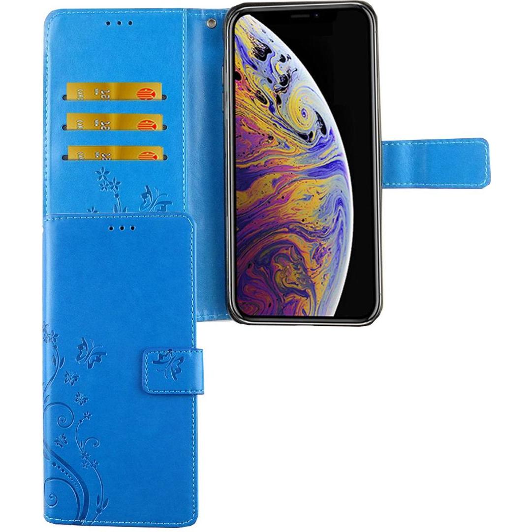 Thumbnail - König Design Hülle Handy Schutz für Apple iPhone XS Max Case Cover Tasche Wallet Etui Bumper (Apple iPhone XS Max), Smar...