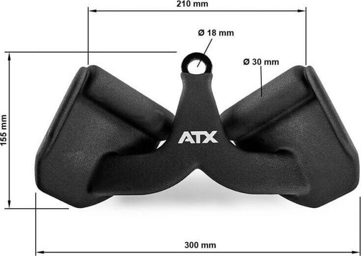 Image du produit ATX Foam Grip - Poignée de rame étroite 20 cm - à l'intérieur
