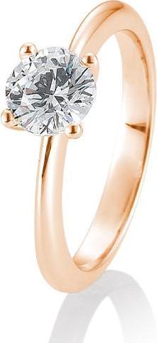 Actual product image Breuning 4 prong set 0.80-1.50 ct. (48, 585/14 K Gold)