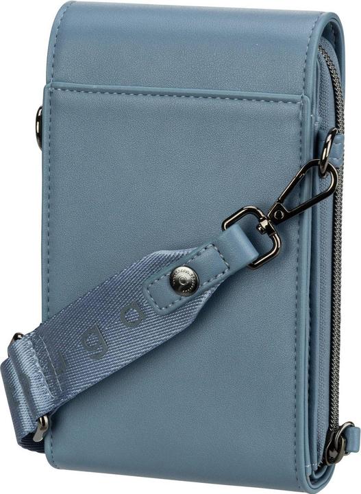 Actual product image Bugatti Almata crossover purse denim