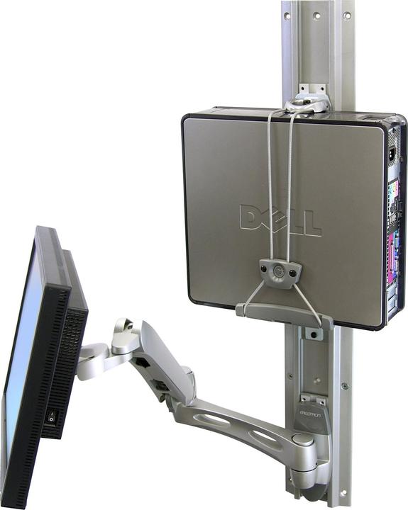 Actual product image Ergotron Universal Cpu Holder Dark Grey