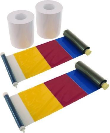 Actual product image DNP Paper DSRX1HS-4X6P 2 rolls each 700 pcs. 10x15 Perforated for DS-RX1HS (1400 x, 10 x 15 cm)
