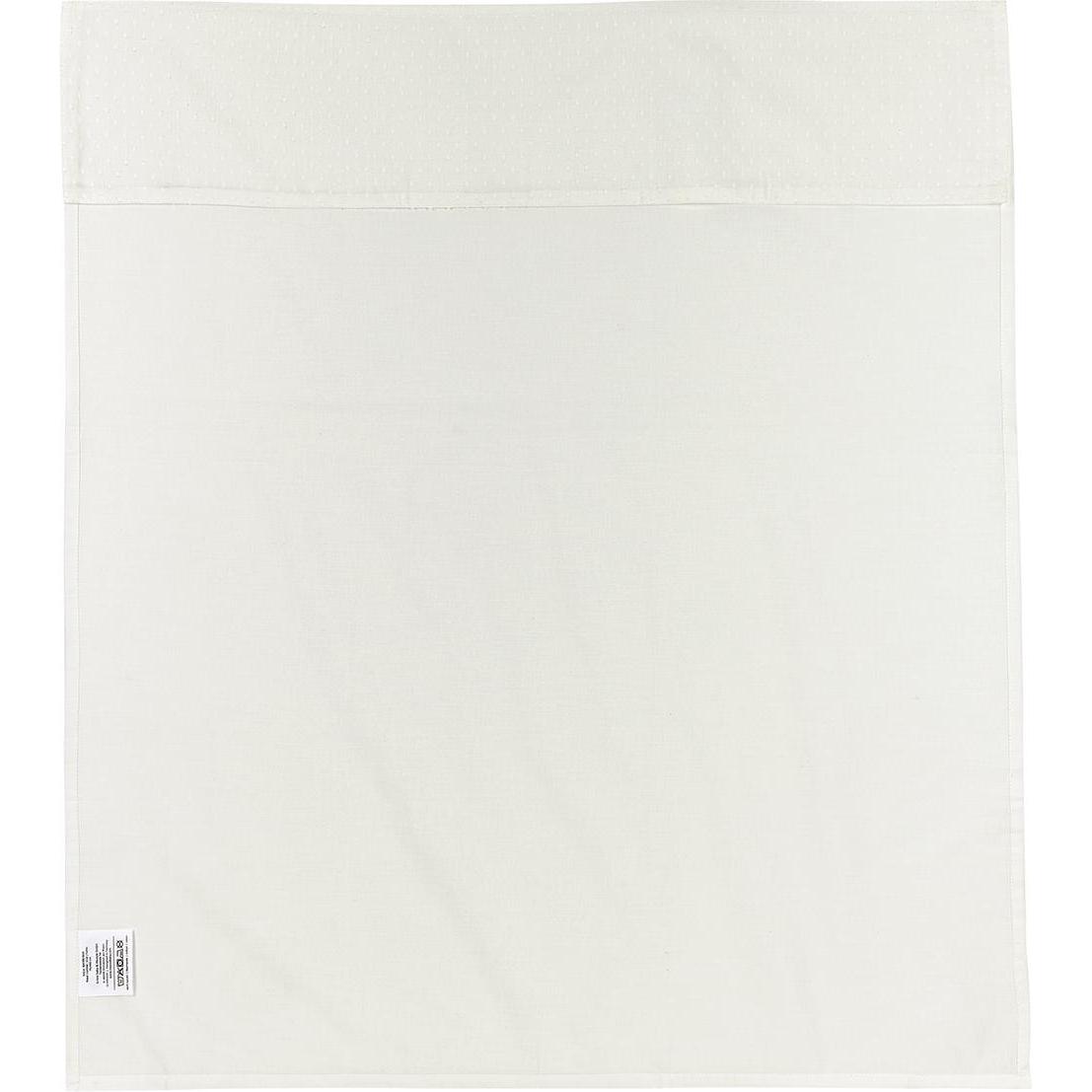 Meyco, Babyduvet, Baby Plume kinderbettlaken - offwhite - 100x150cm