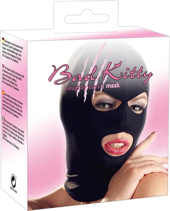 Actual product image Bad Kitty Head mask