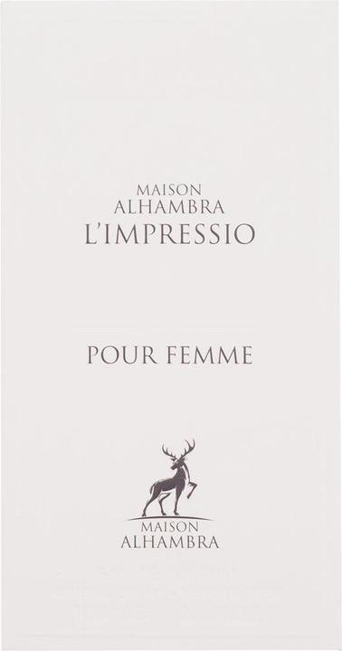 Actual product image Maison Alhambra III L'impressio Pour Femme by Eau De Parfum Spray 100 ml (Eau de parfum, 100 ml)