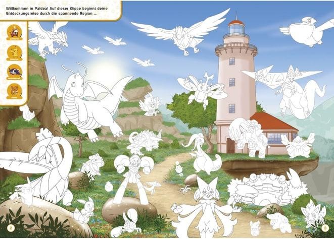 Actual product image Panini Pokémon: My big colouring book - Welcome to Paldea!