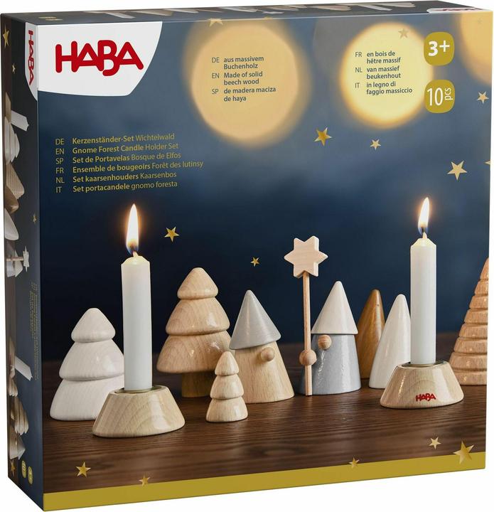 Produktbild Haba Kerzenständer-Set Wichtelwald