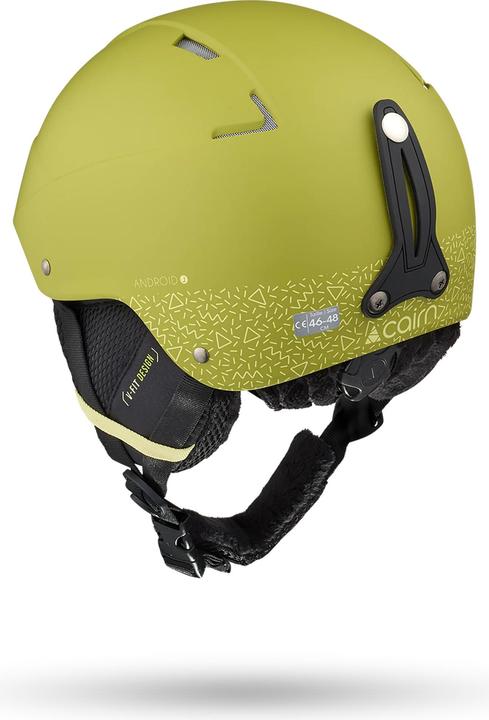 Produktbild Cairn Android Graphic J Andromed 08 Mat Leaf Helmet (54 - 56 cm, M)