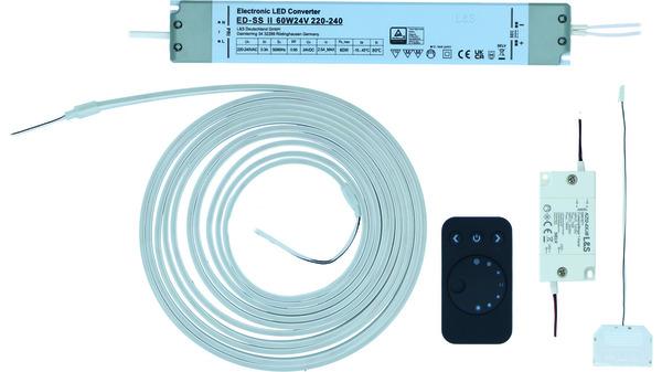 Produktbild L&S Komplettset LED Band Octopus 12 V Emotion (Neutralweiss, Kaltweiss, Warmweiss, 260 cm, Indoor)