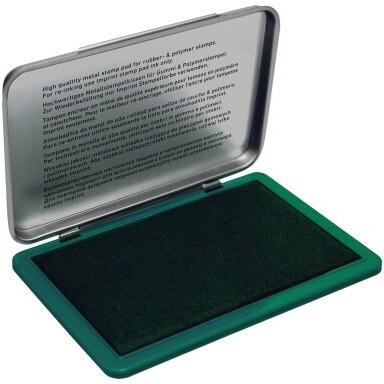 Actual product image Trodat Stamp pad metal/imprint green 9072M