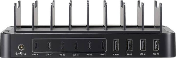 Produktbild Voltcraft Tischladestation 120W Ausgangsstrom (max.) 3A Anzahl Ausgänge: 10 x USB-A, USB-C® (120 W)