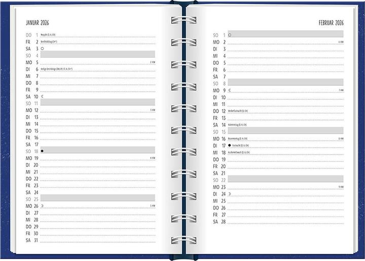 Produktbild Terminplaner 2026 Girl, you can (10 x 15,5 cm, 1 Woche / 2 Seiten)