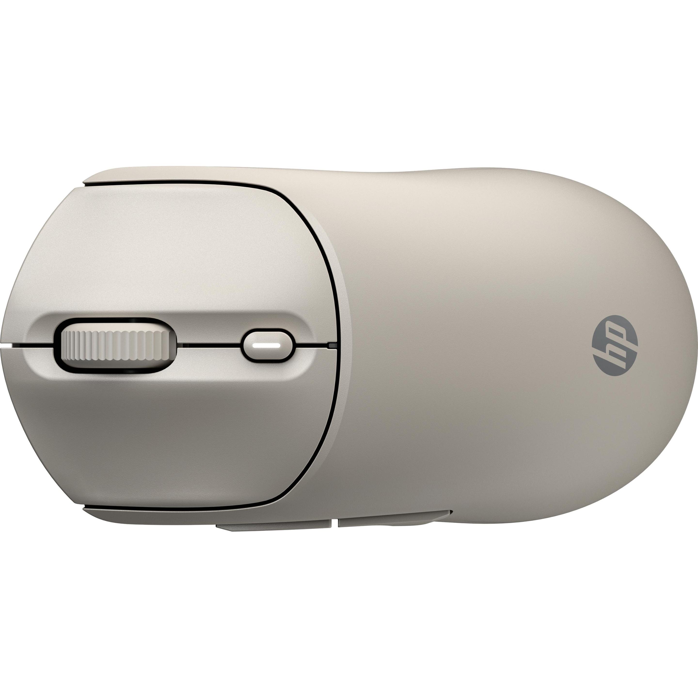 HP 400 Quiet Maple Wireless Mouse (Senza fili), Mouse, Beige