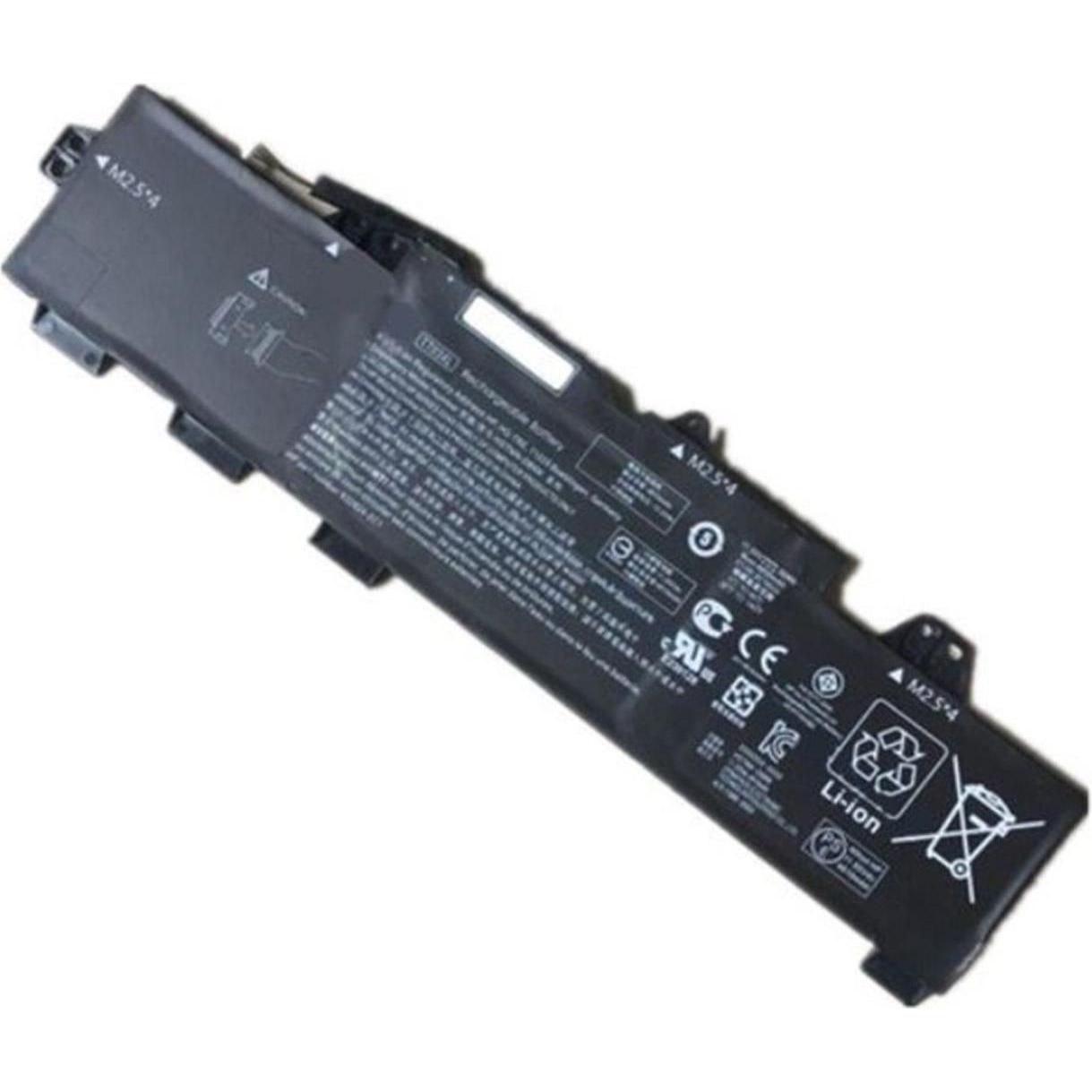 HP Akku Akku 3 Zellen 56 Wh 4,85 Ah Li (3 Zellen, 4850 mAh), Notebook Akku, Schwarz