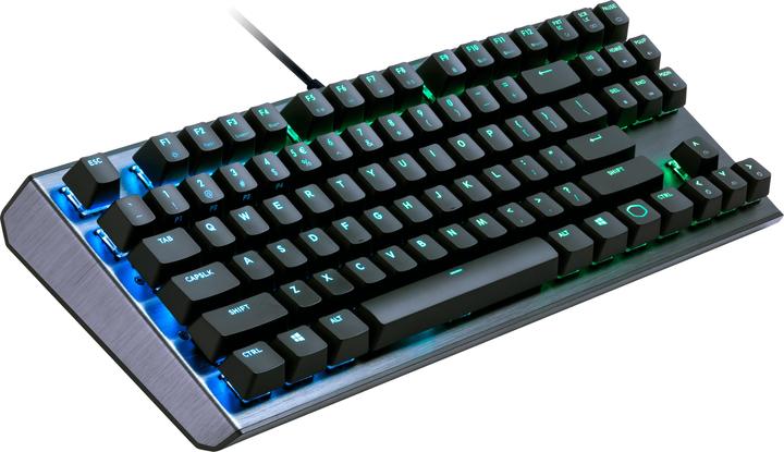 Produktbild Cooler Master Gaming CK530 keyboard USB QWERTY US English Black, Stainless steel (USA, Kabelgebunden)