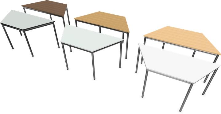 Produktbild Dietiker Atos II Besprechungstisch Trapez (1400 x 606 x 749 mm)