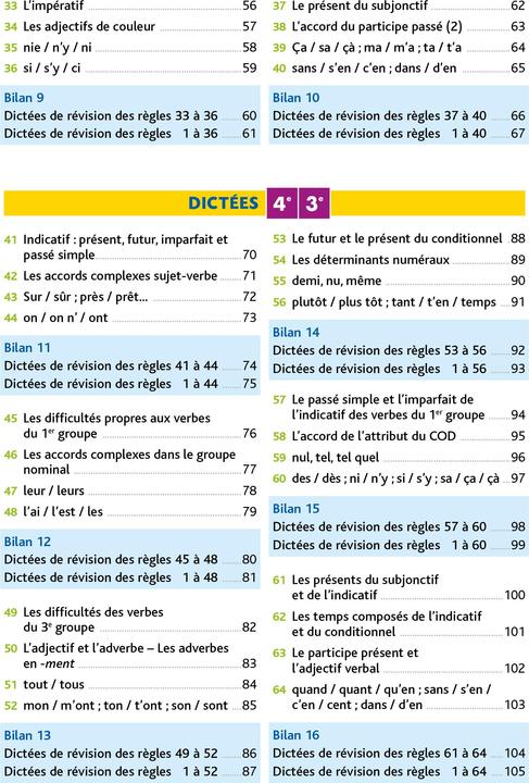 Produktbild Bled collège : dictées 6e 5e 4e 3e : conforme au collège (Französisch, Christelle Amiet, Lisle Isabelle de, 2024)