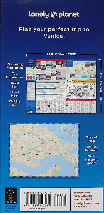 Immagine prodotto Mappa della città di Venezia