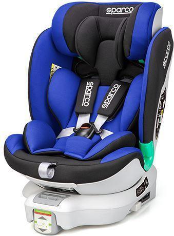 Actual product image Sparco SK6000I-BL Blue (Reboarder, ECE R129/i-Size Standard)
