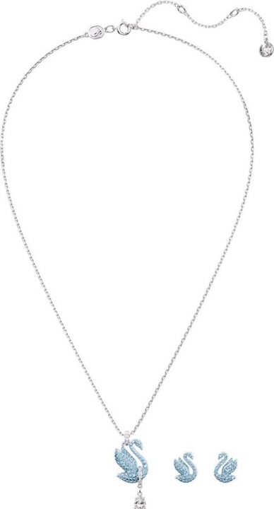 Produktbild Swarovski Iconic Swan Set Schwan Blau (Swarovski Metall)