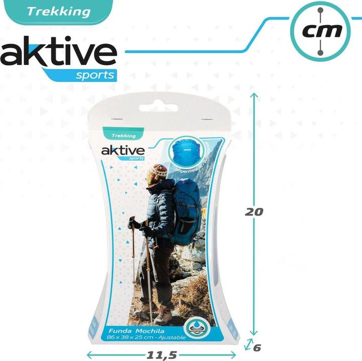 Image du produit Aktive Housse étanche pour sac à dos Bleu