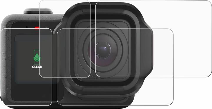Produktbild ScreenLeaf Schutzfolie für GoPro Mission 1 nachhaltiger Displayschutz Display Schutz Folie Klar Transparent
