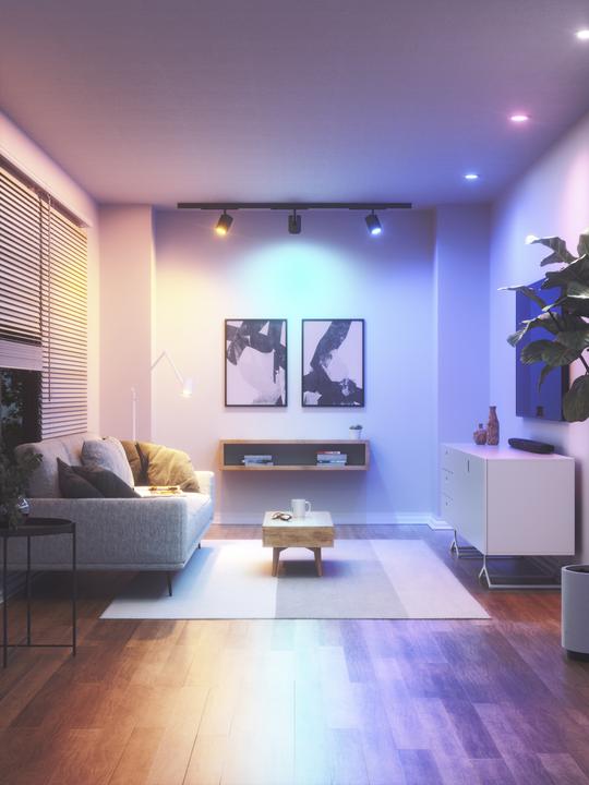 Produktbild Nanoleaf Essentials Smart GU10 WiFi LED-Lampe, 3-Pack (GU10, 400 lm, 3 x, G)