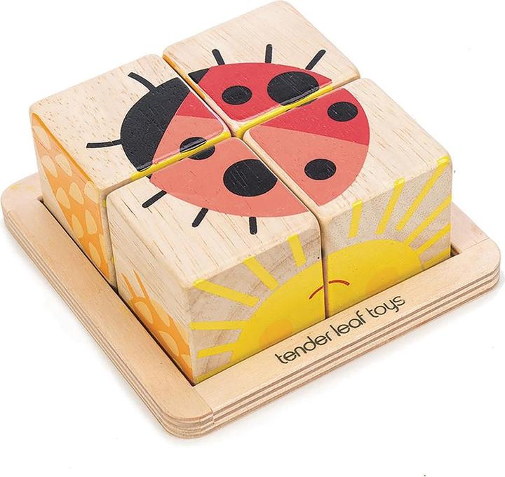 Image du produit Tender Leaf Toys Puzzle de dés (5 pièces)