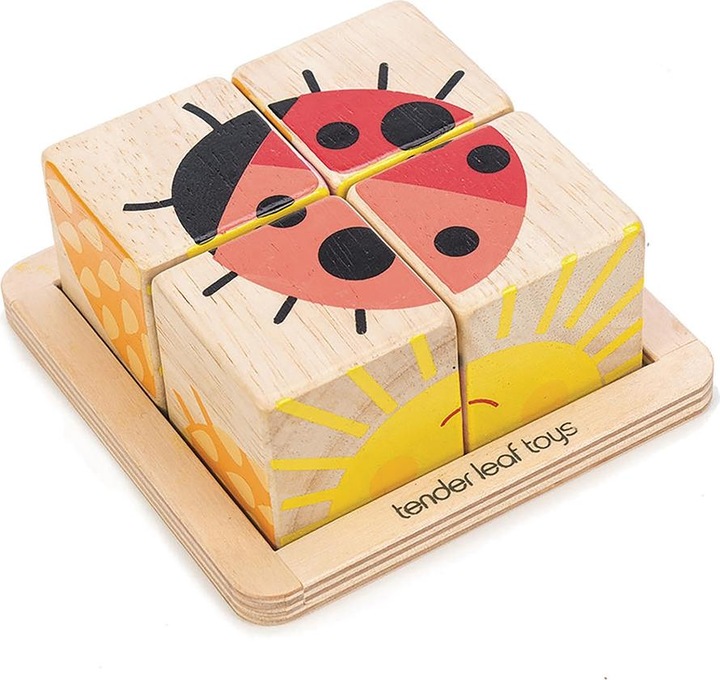 Image du produit Tender Leaf Toys Puzzle de dés (5 pièces)