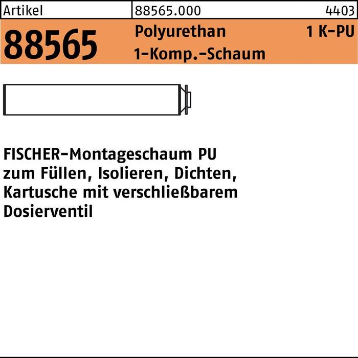 Image du produit Fischer Premium Montage rapide 050426 Mousse PU 500 (500 ml)