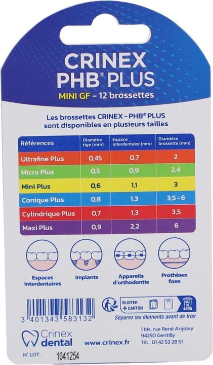 Actual product image Crinex Interproximal Brushes (12x)