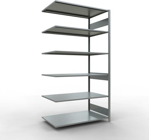 Actual product image Schulte Lagertechnik MULTIplus150 boltless add-on bay system with length bolts