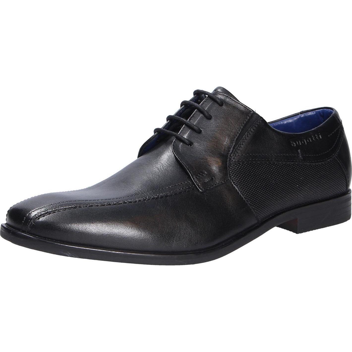 Bugatti, Herren, Halbschuhe, Businessschuhe, Schwarz, (40)