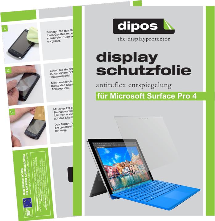 Actual product image Dipos Screen Protector Anti-Glare (2 Piece, Microsoft Surface Pro 4)