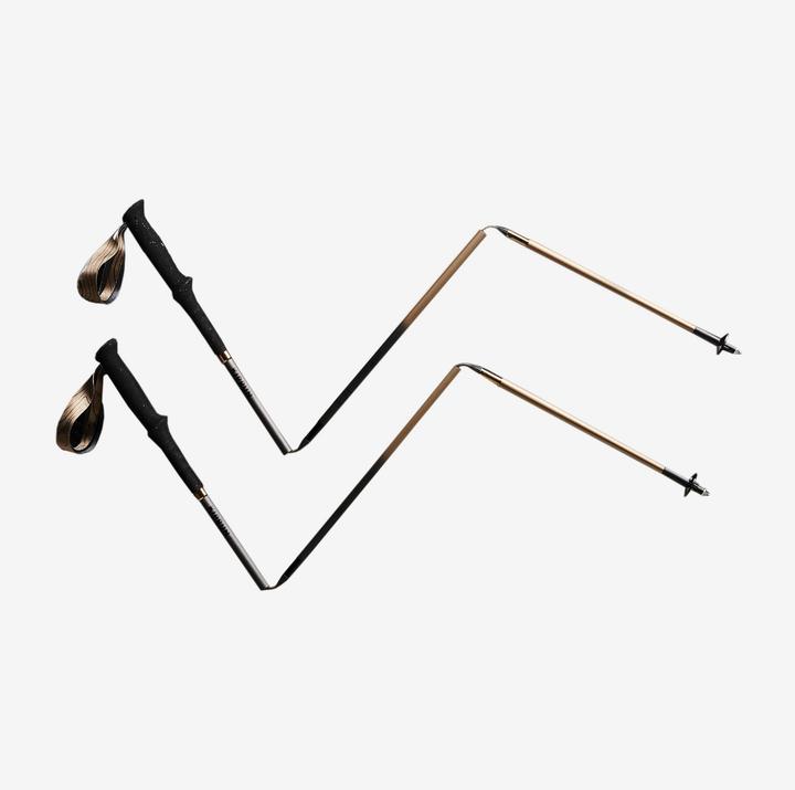 Kiprun Trail-Running-Stoecke faltbar Carbon 3-teilig