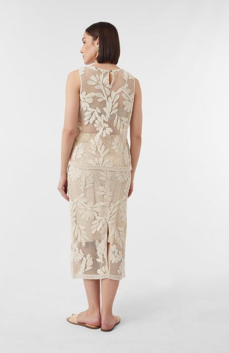 Immagine prodotto Comma Bluse Ärmelloses Häkel-Top mit floralem Muster (36)